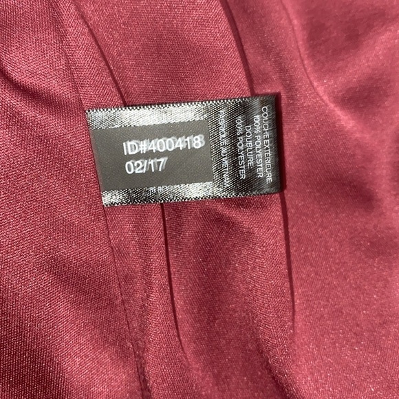 Express burgundy dress size 0 new with tags - Picture 10 of 12